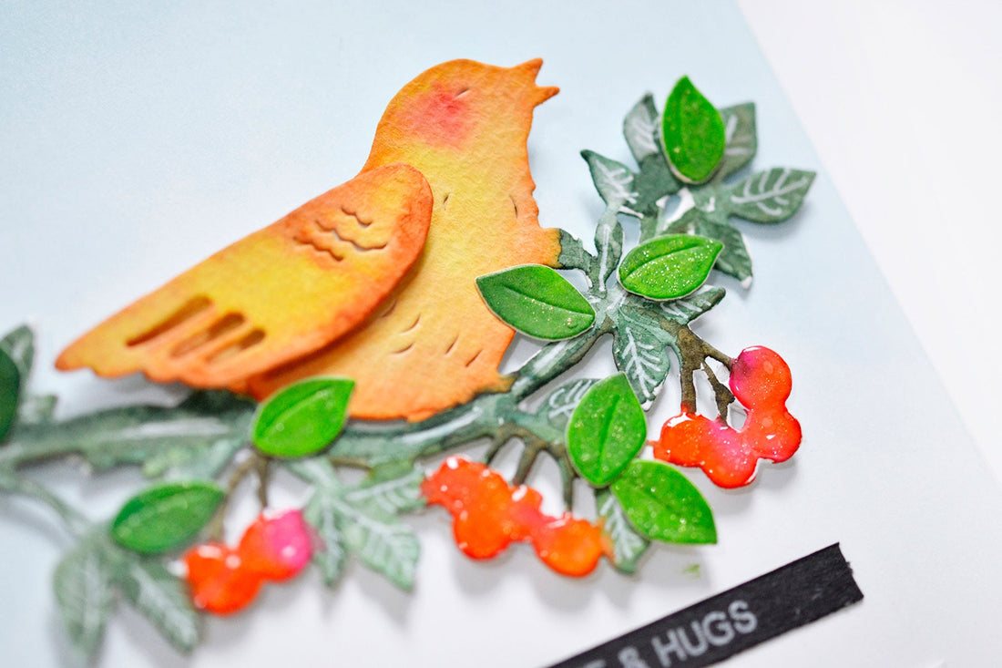 Flower Garden Inspiration | Bird Of Spring Card with Mayline