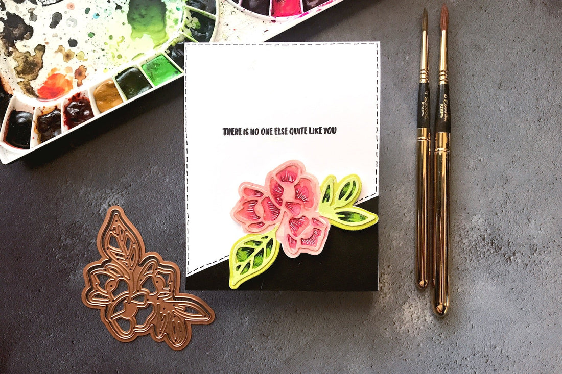 Good Vibes Only Inspiration | Watercolor Florals with Rubeena