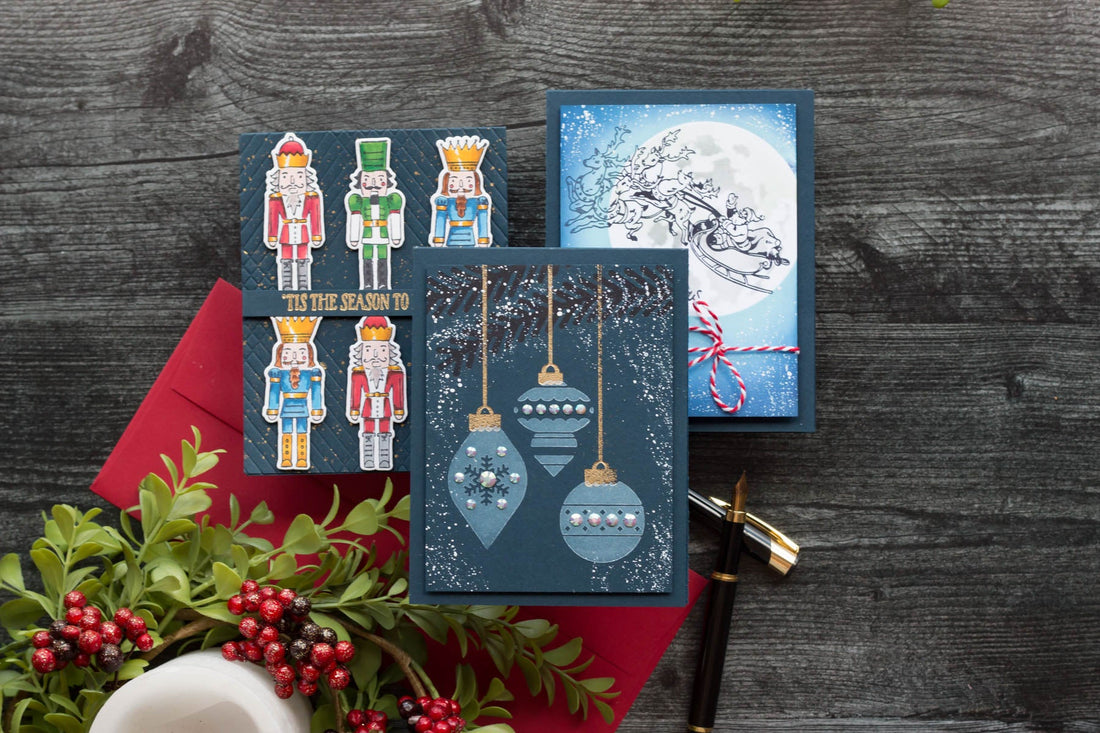 Classic Christmas Scenes with Glad Tidings