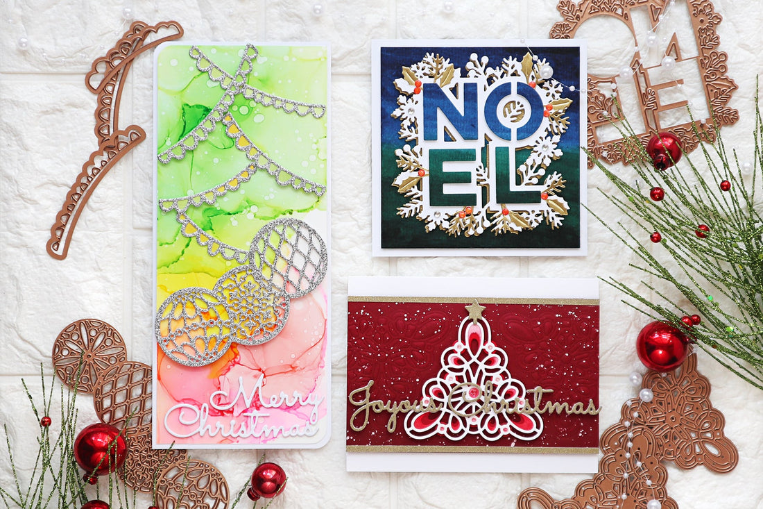 Sparkling Christmas Collection - Cardmaking Inspiration with TaeEun Yoo