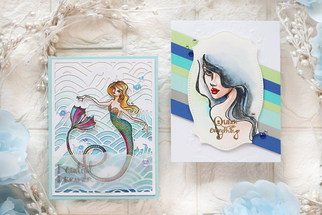 Stamp Camp Collection by Jane Davenport | Cardmaking Ideas with TaeEun Yoo