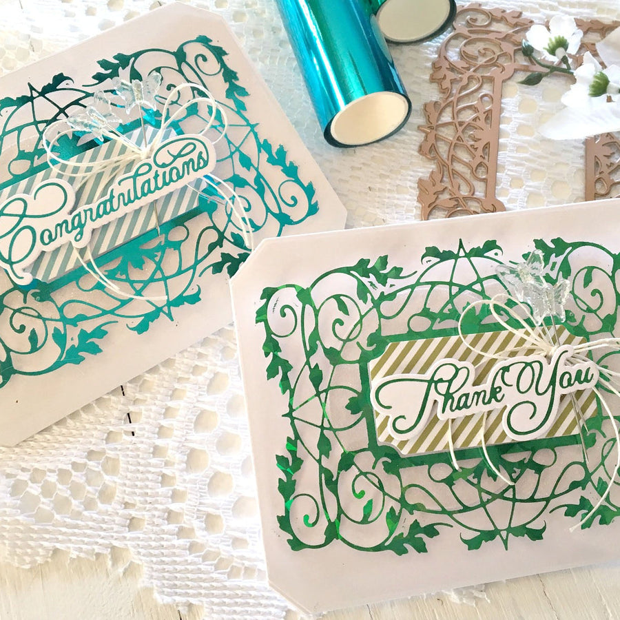 Video: The Gilded Age Collection Inspiration | Foiling on Acetate with Tina Smith
