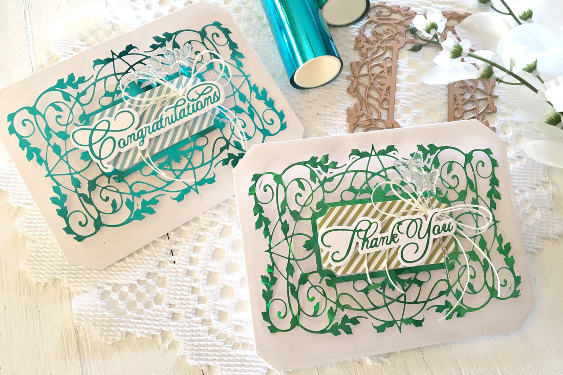 Video: The Gilded Age Collection Inspiration | Foiling on Acetate with Tina Smith