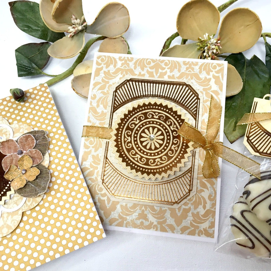 Video: Glorious Glimmer Inspiration | Thank You & Just Because Foiled Projects with Tina Smith