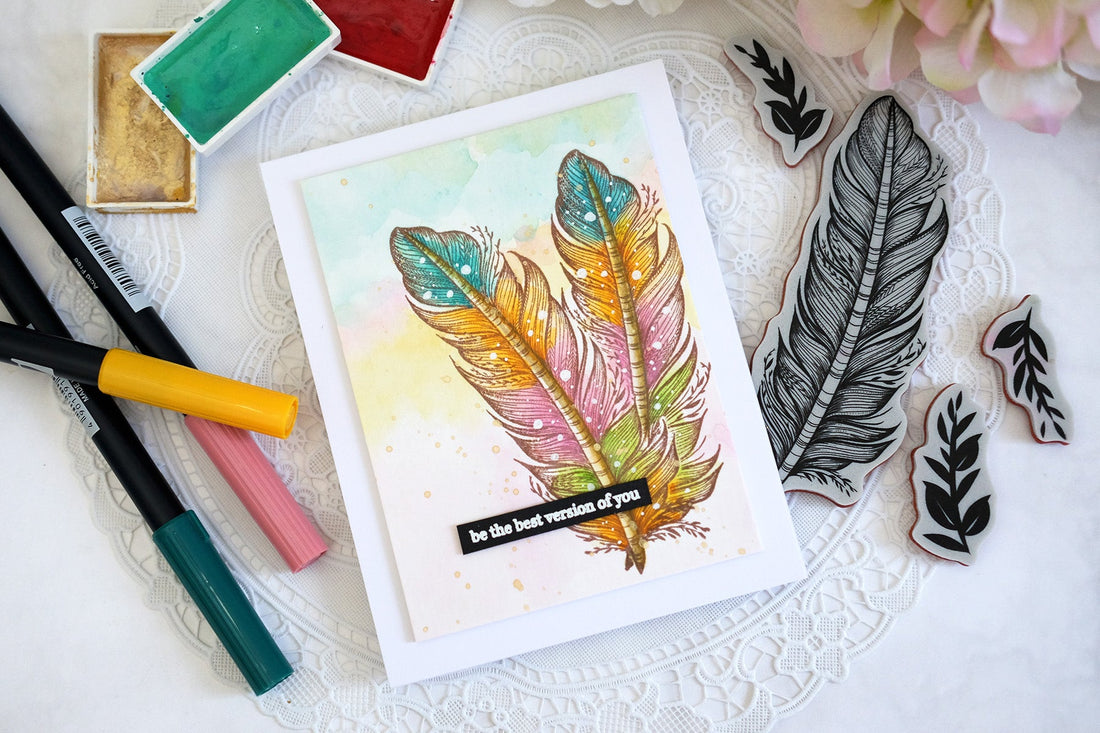 Just Add Color Inspiration | Clean & Simple Stamped Cards with Vera Rhuhay
