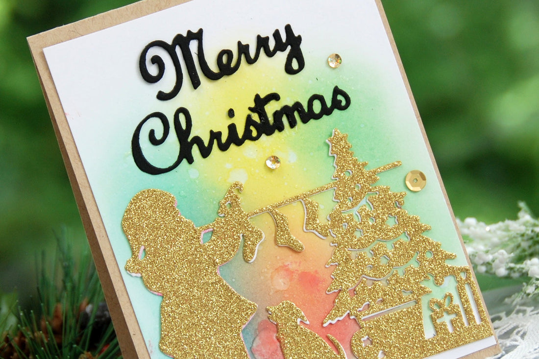 A Sweet Christmas Inspiration | Merry Christmas Card with Virginia