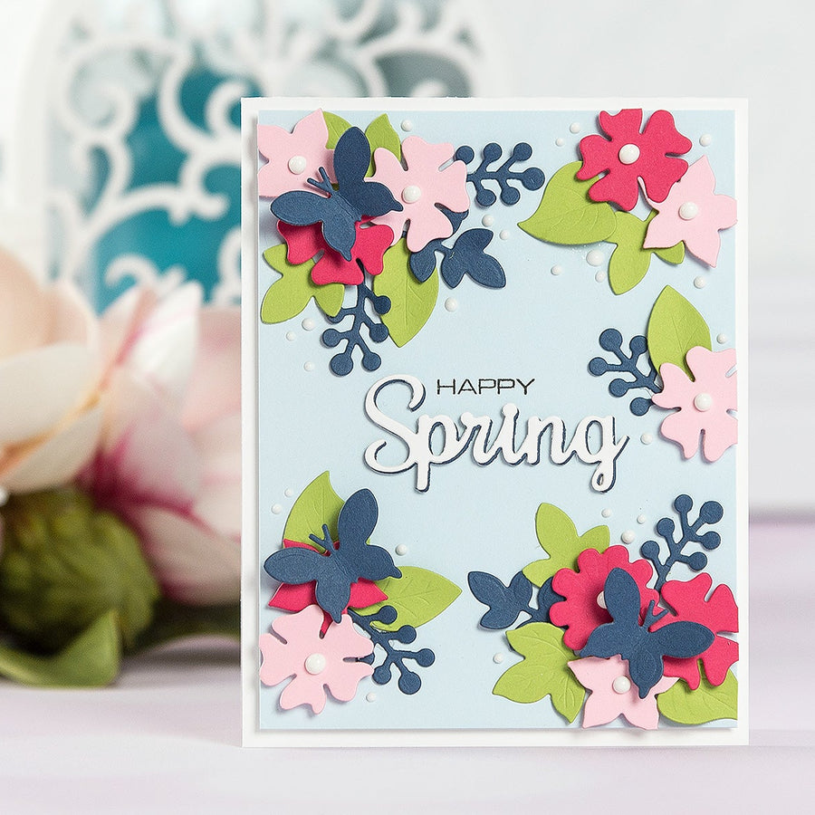 Cardmaking Inspiration | Happy Spring Card