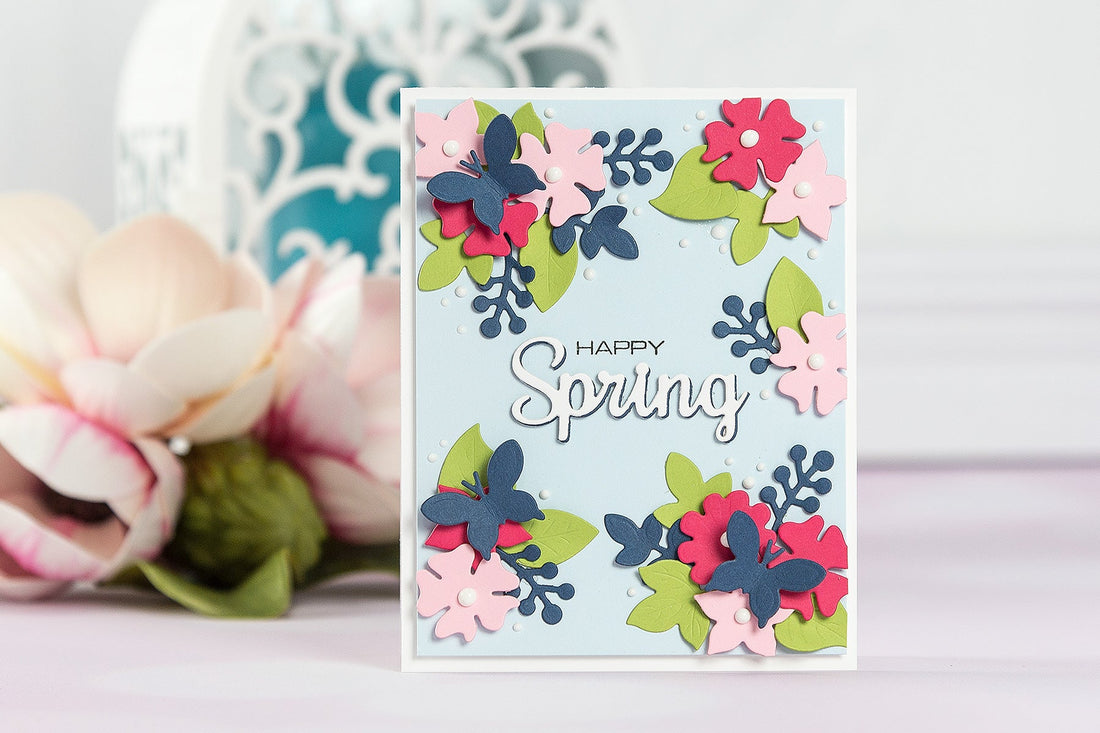 Cardmaking Inspiration | Happy Spring Card