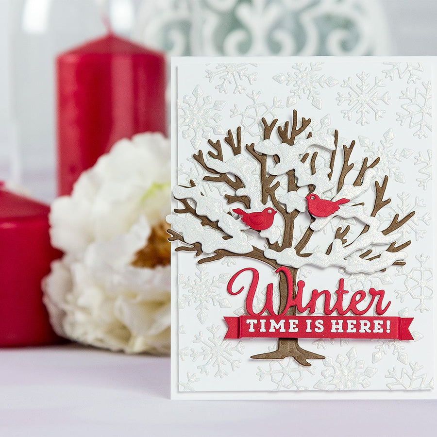 Quick Technique | Winter Time Is Here Card