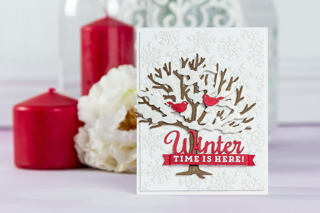 Quick Technique | Winter Time Is Here Card