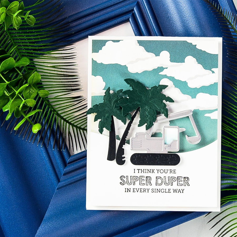 Cardmaking Inspiration | You Are Super Duper Card Featuring ​​Tractors​ Dies