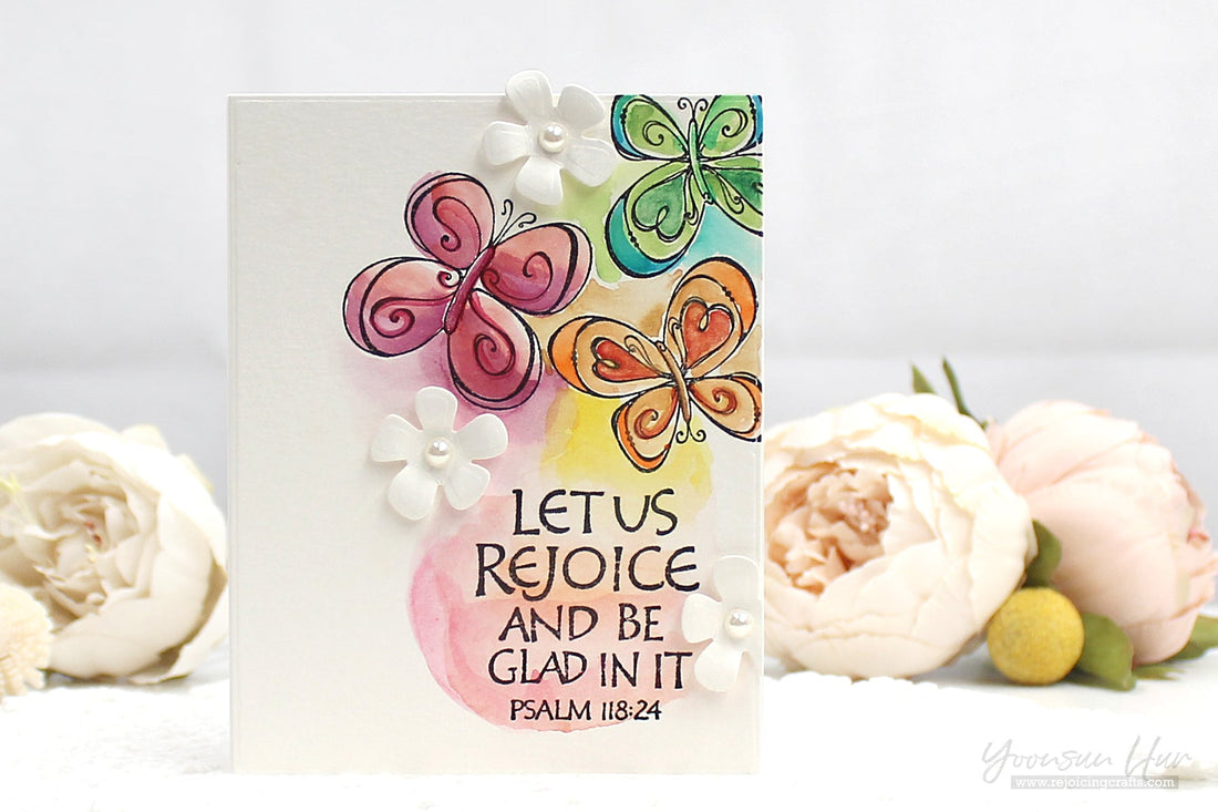 Bible Journaling Inspiration | Watercolor Cards with Yoonsun