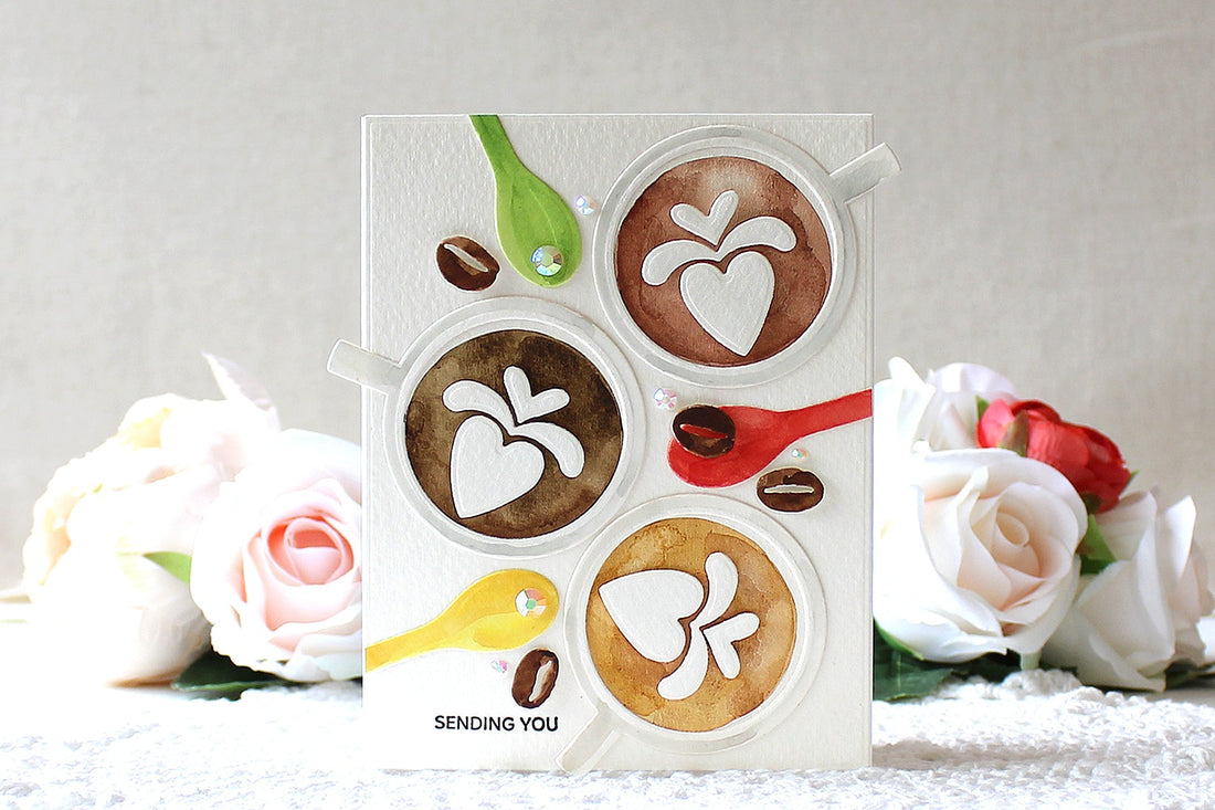 Cuppa Coffee, Cuppa Tea Inspiration | Watercolor Coffee Card with Yoonsun Hur