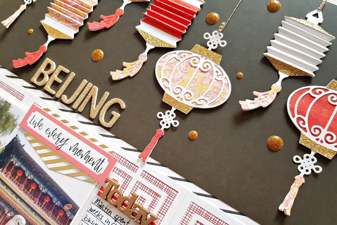 Destinations China Inspiration | Beijing Layout & Cards with Zsoka