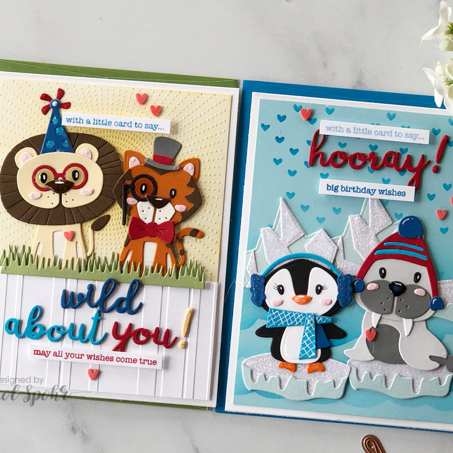 Video: Die D-Lites Animal Scene Cards with Nichol