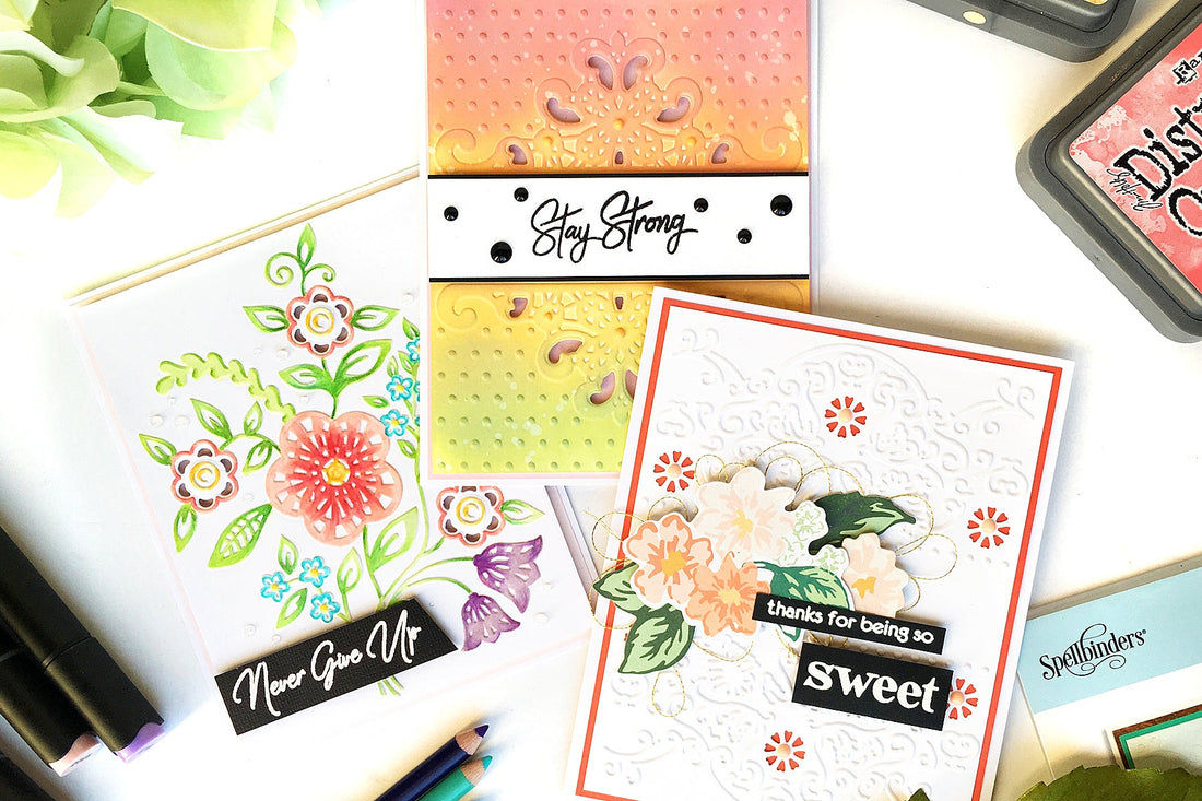 Cut & Emboss Folders Inspiration | More Everyday Cards With Enza