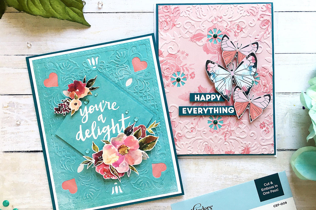 Cut & Emboss Folders Inspiration | Even More Everyday Cards With Enza