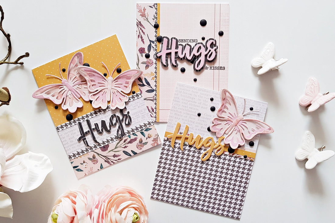 Exclusive Indie Collection Inspiration | Beautiful Hugs Cards with Zsoka