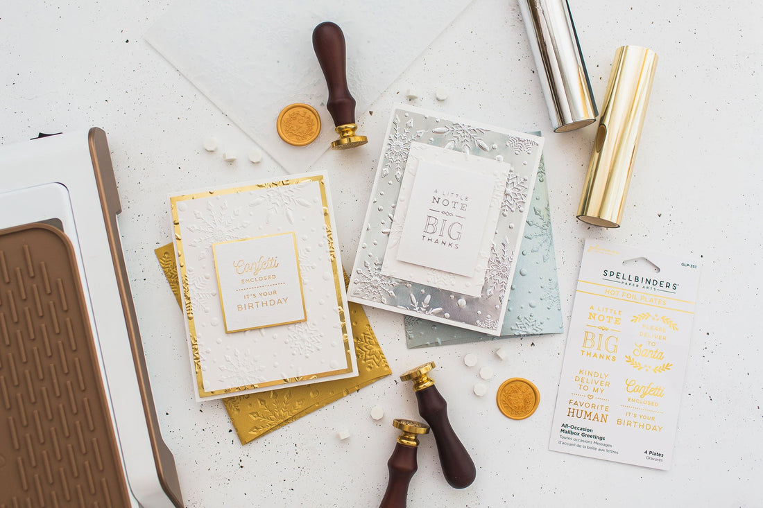 Metallic Embossed CAS Cards
