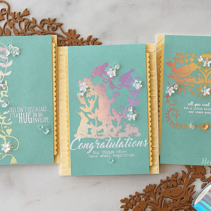 Video: Happy Collection Inspiration | Elegant Glimmer Cards with Nichol Spohr