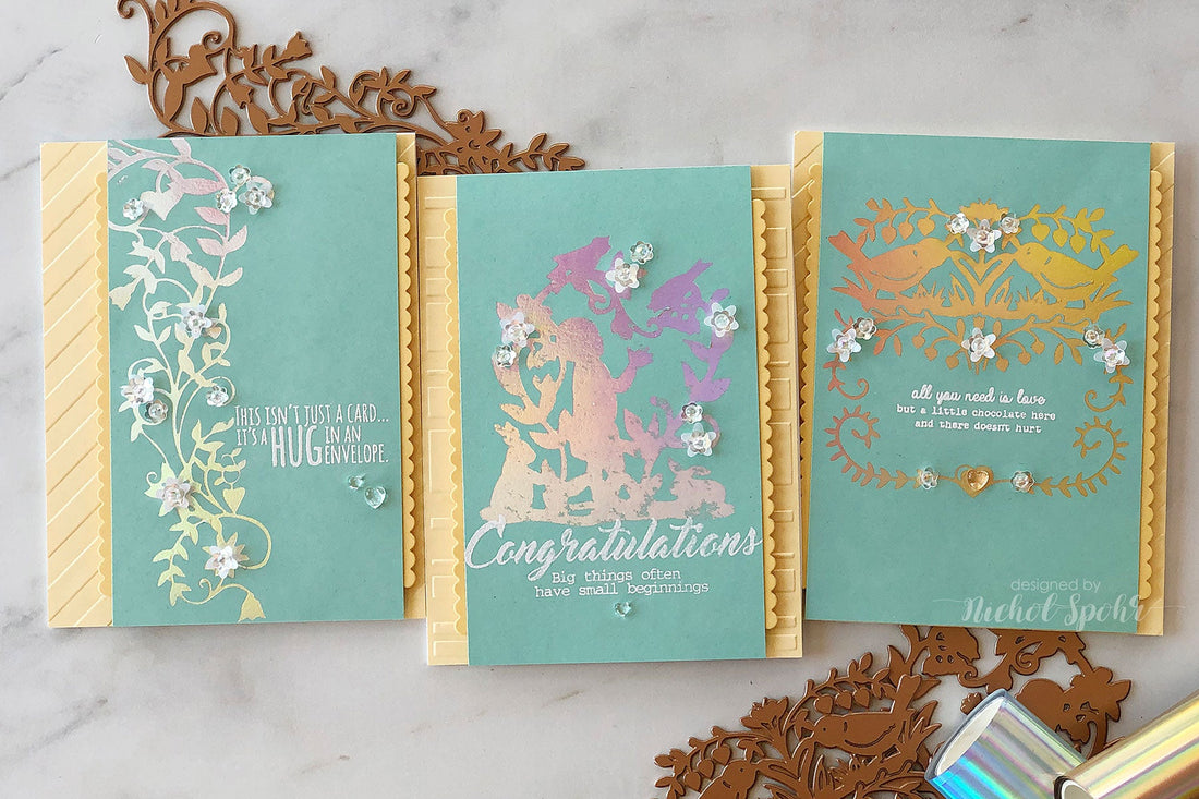 Video: Happy Collection Inspiration | Elegant Glimmer Cards with Nichol Spohr