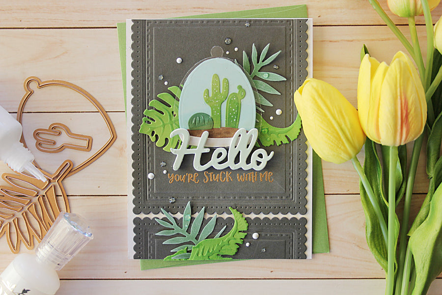 Video Friday | Inked Terrarium Hello Card with Nichol