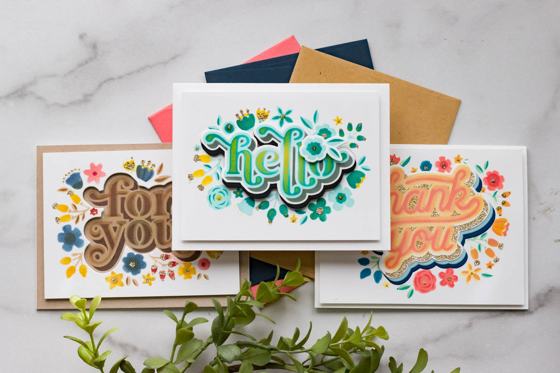 Layered Stencils Inspiration with Marie Nicole