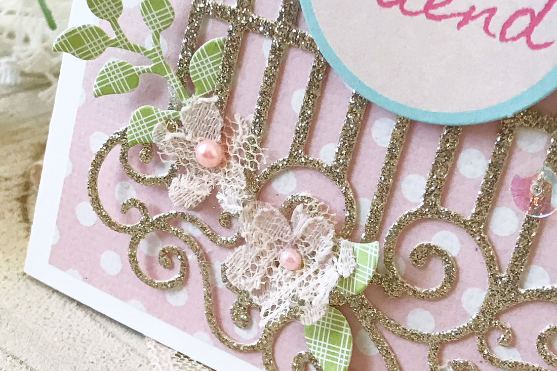 Blooming Garden Inspiration | Swirl Lattice Card with Melissa