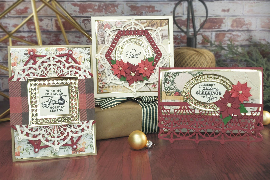 Candlewick Classics Collection Inspiration | Christmas Card Trio with Sheri