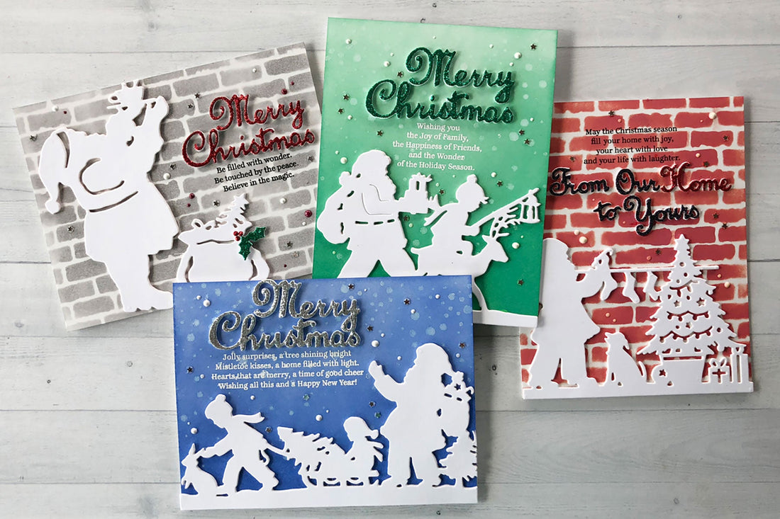 Video: Silhouetted Images Against Inked and Stenciled Backgrounds with Nichol