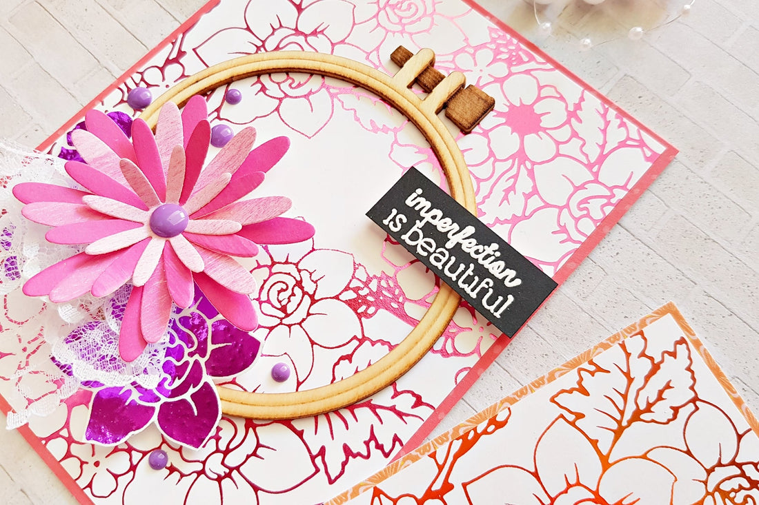Glimmer Hot Foil Inspiration | Foiled Cards with Zsoka
