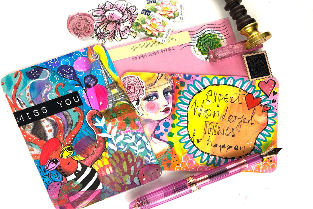 Jane Davenport Artomology | Mailed with Love with Courtney Diaz