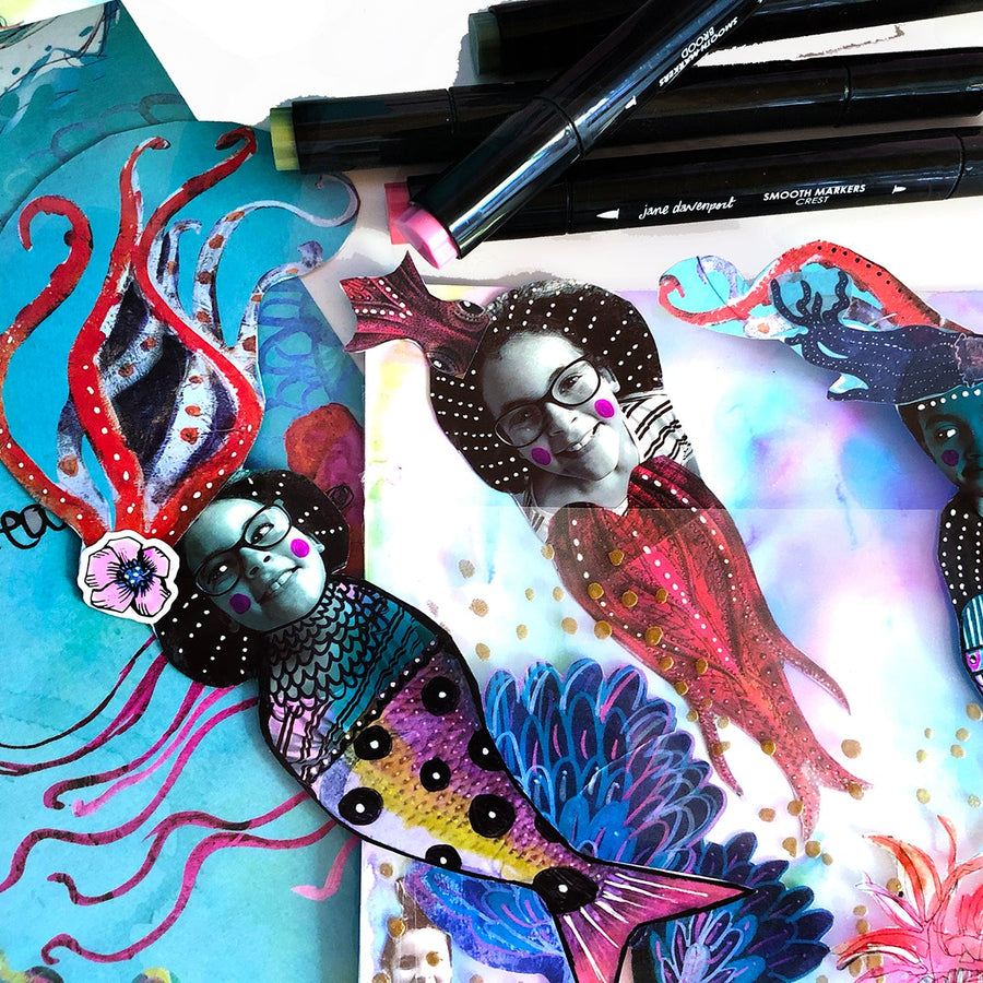 Jane Davenport Artomology | Fishy Friends with Courtney Diaz