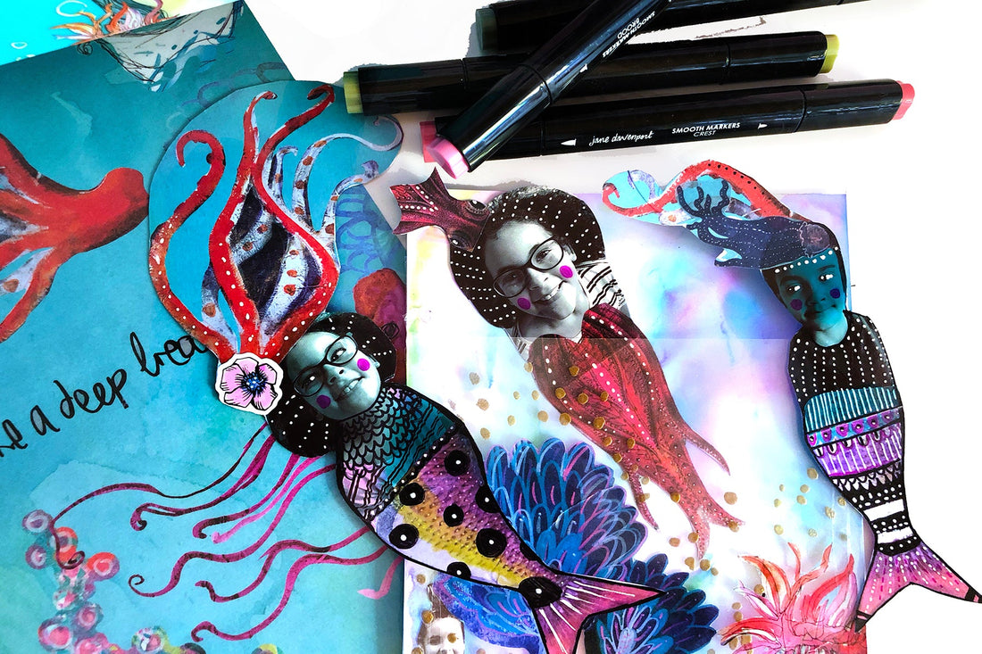 Jane Davenport Artomology | Fishy Friends with Courtney Diaz