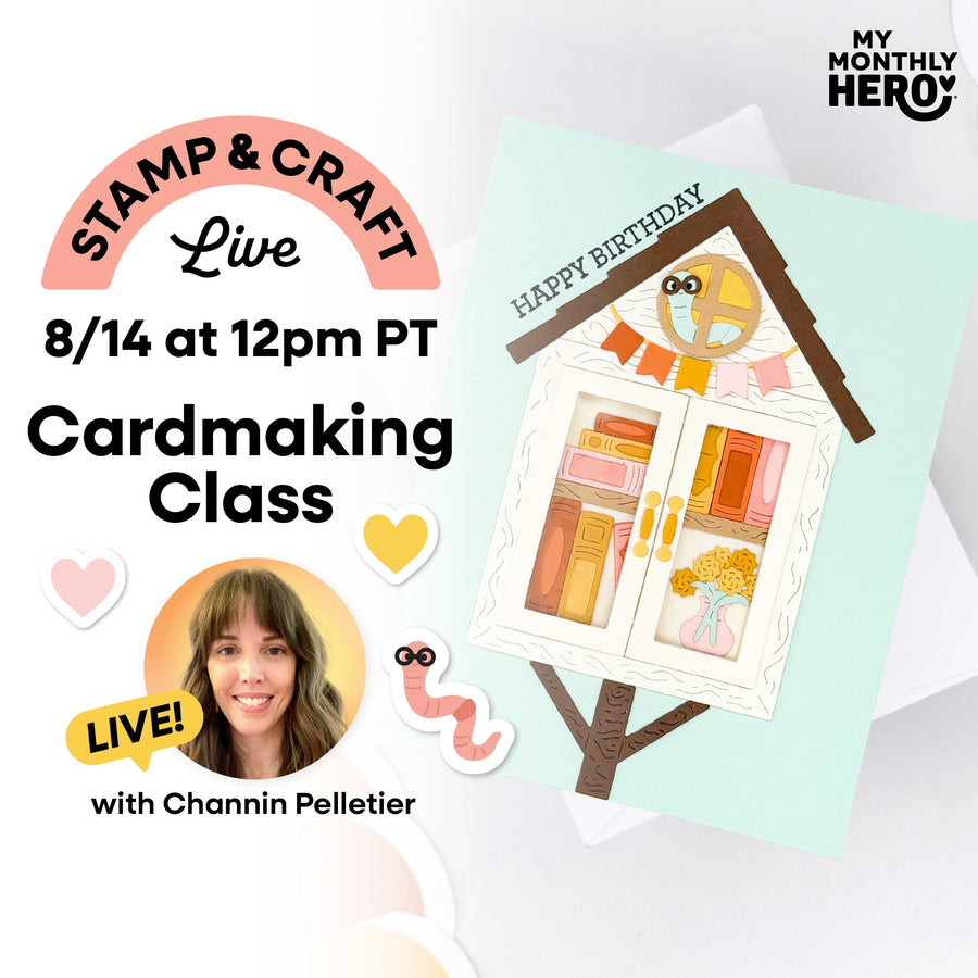 stamp & craft live august 2026 my monthly hero