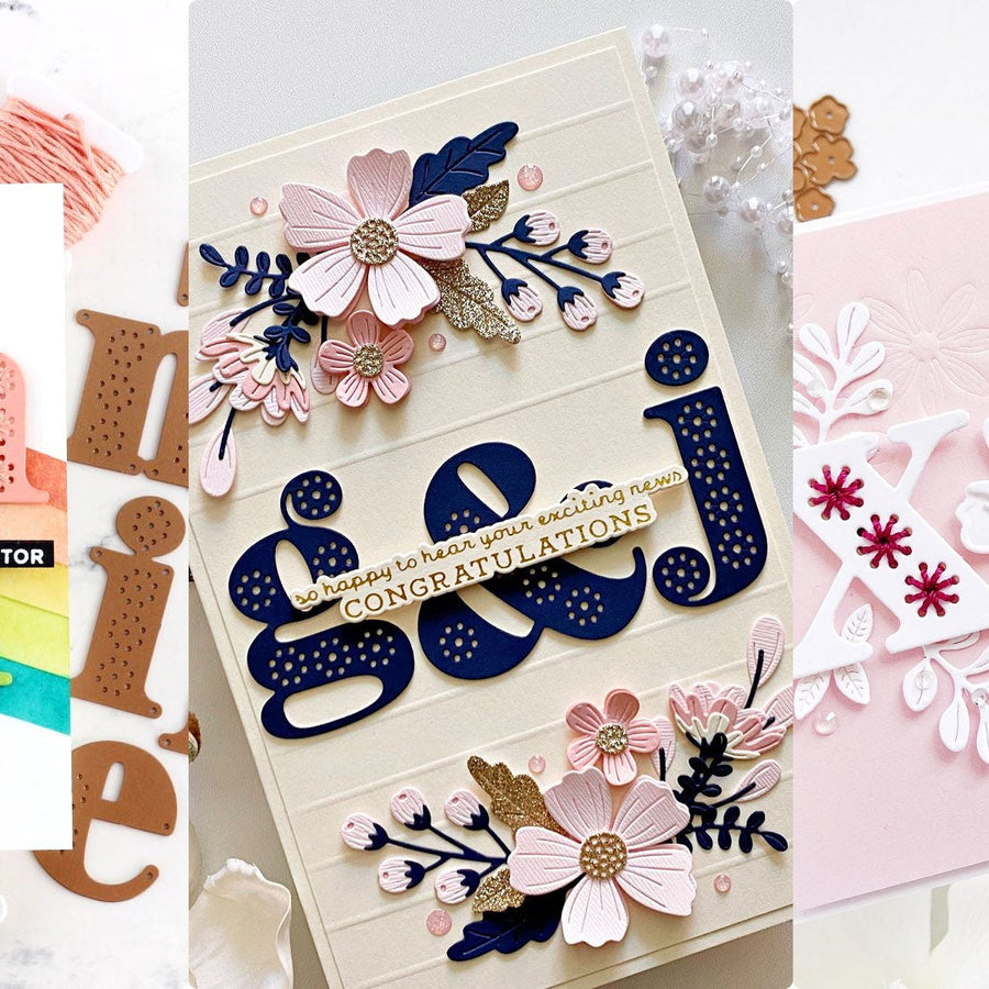 Stitched Alphabet Cards We Love