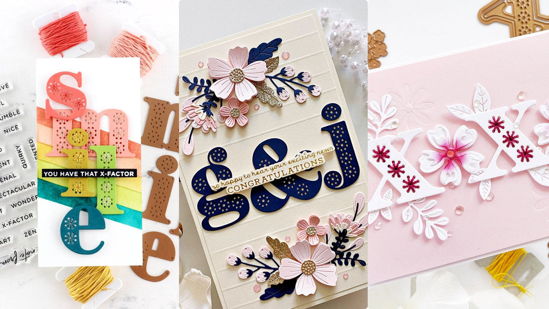 Stitched Alphabet Cards We Love