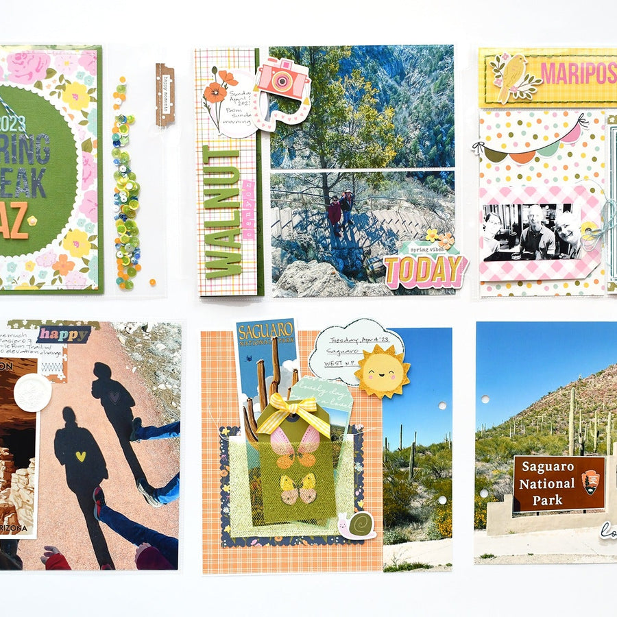 Interactive Travel Album Using Simple Stories’ Fresh Air