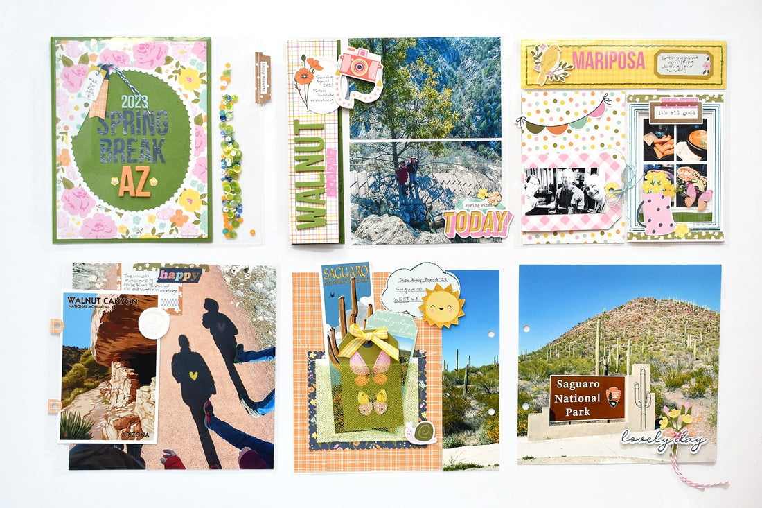 Interactive Travel Album Using Simple Stories’ Fresh Air
