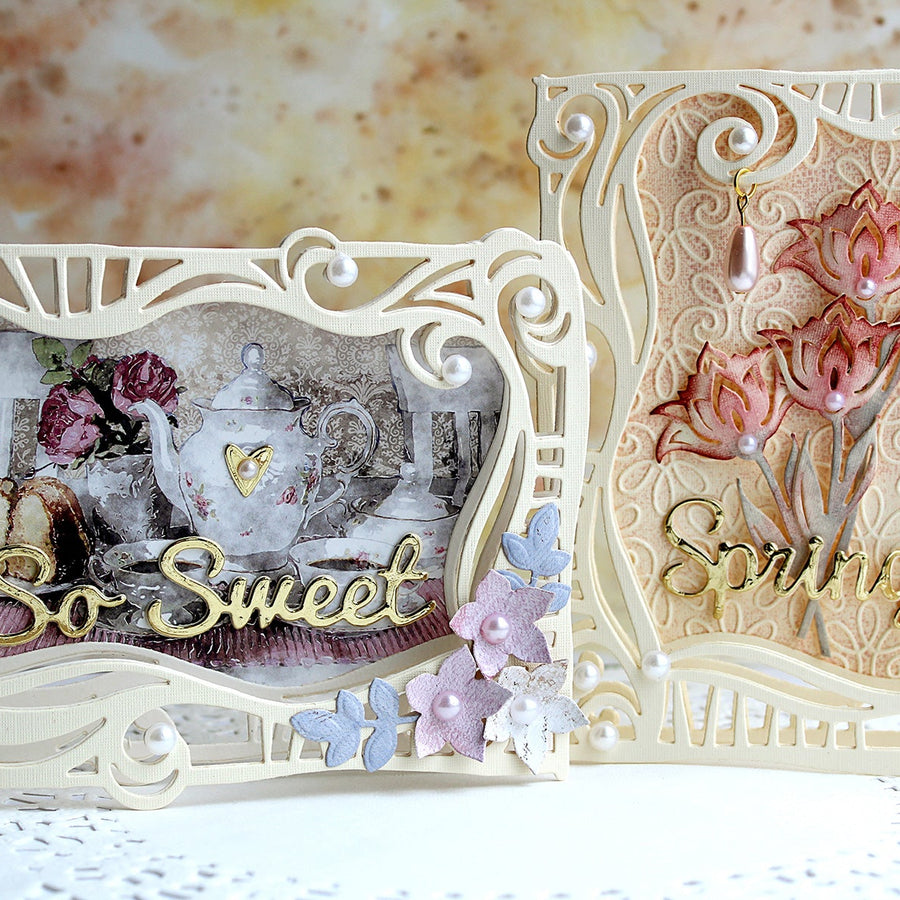 Video Friday | Swirl Frame Cards with Olga