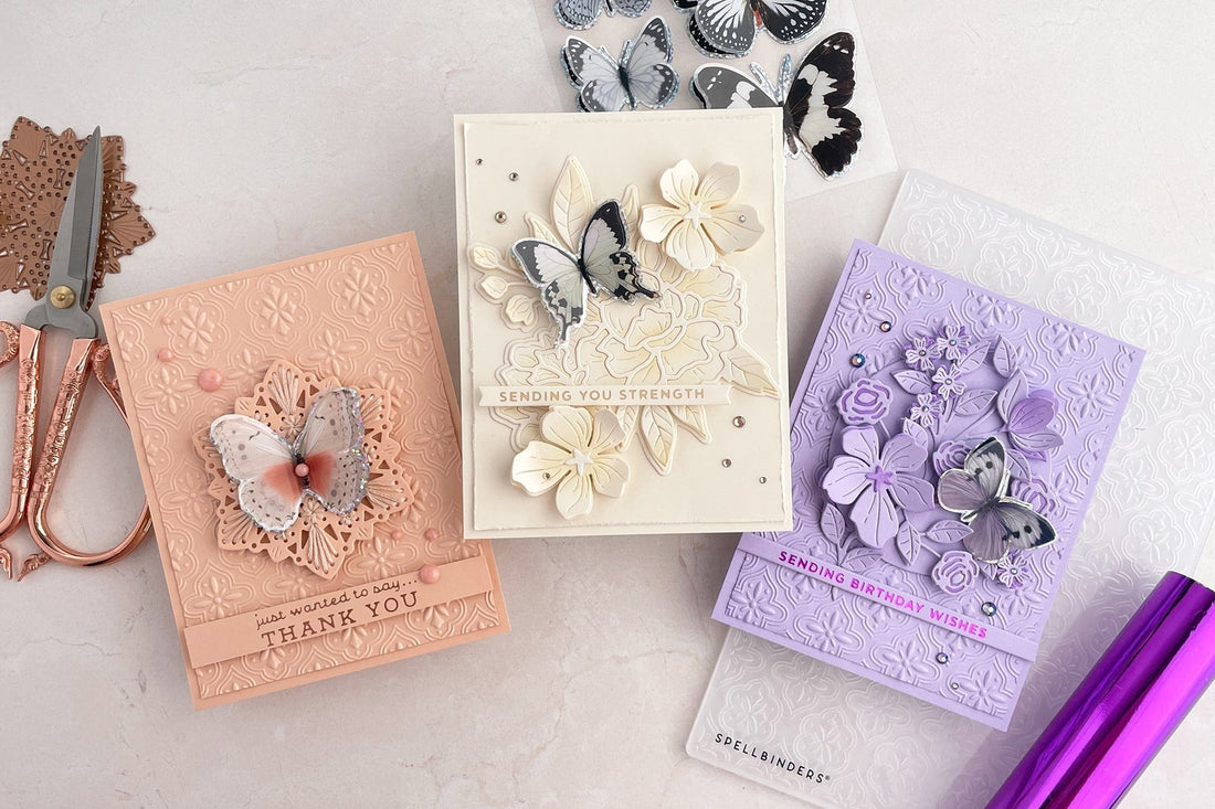 Adding Texture and Dimension to Monochromatic Cards