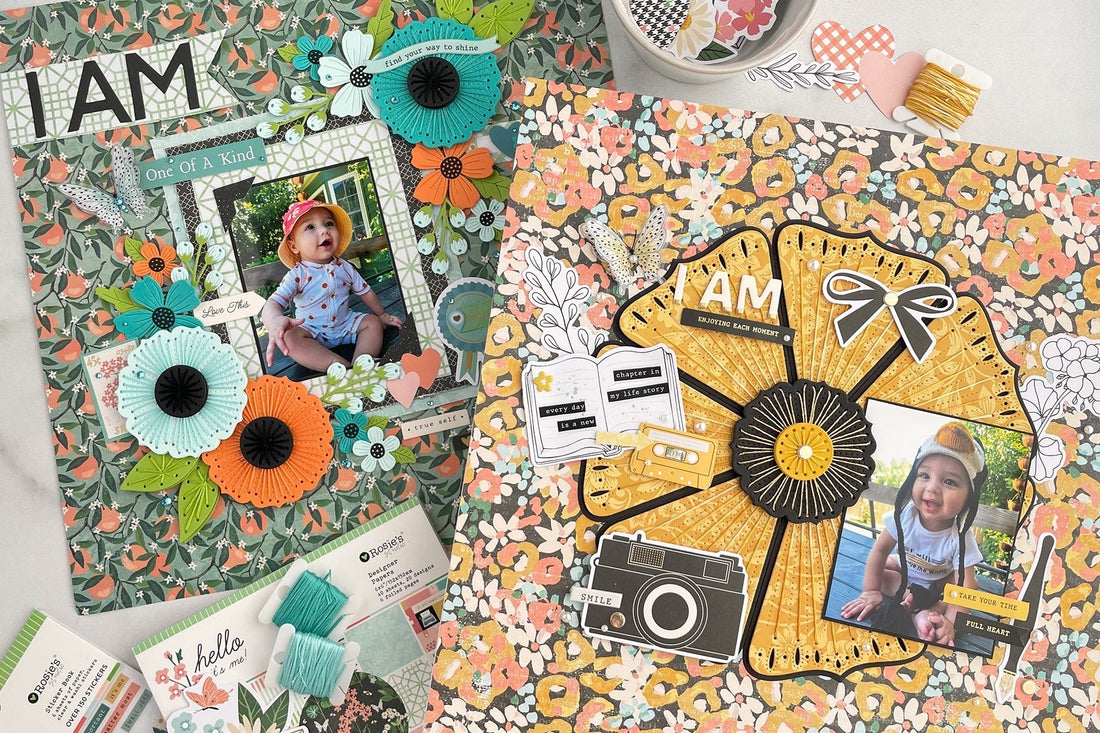 Maximalism Scrapbooking: Playing with Pattern, Texture and Embellishments