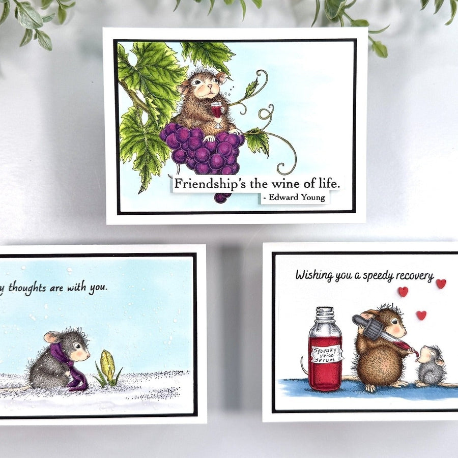 Notecard Set With House Mouse Sweet Moments Collection