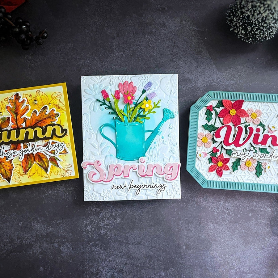Three Different Season Cards