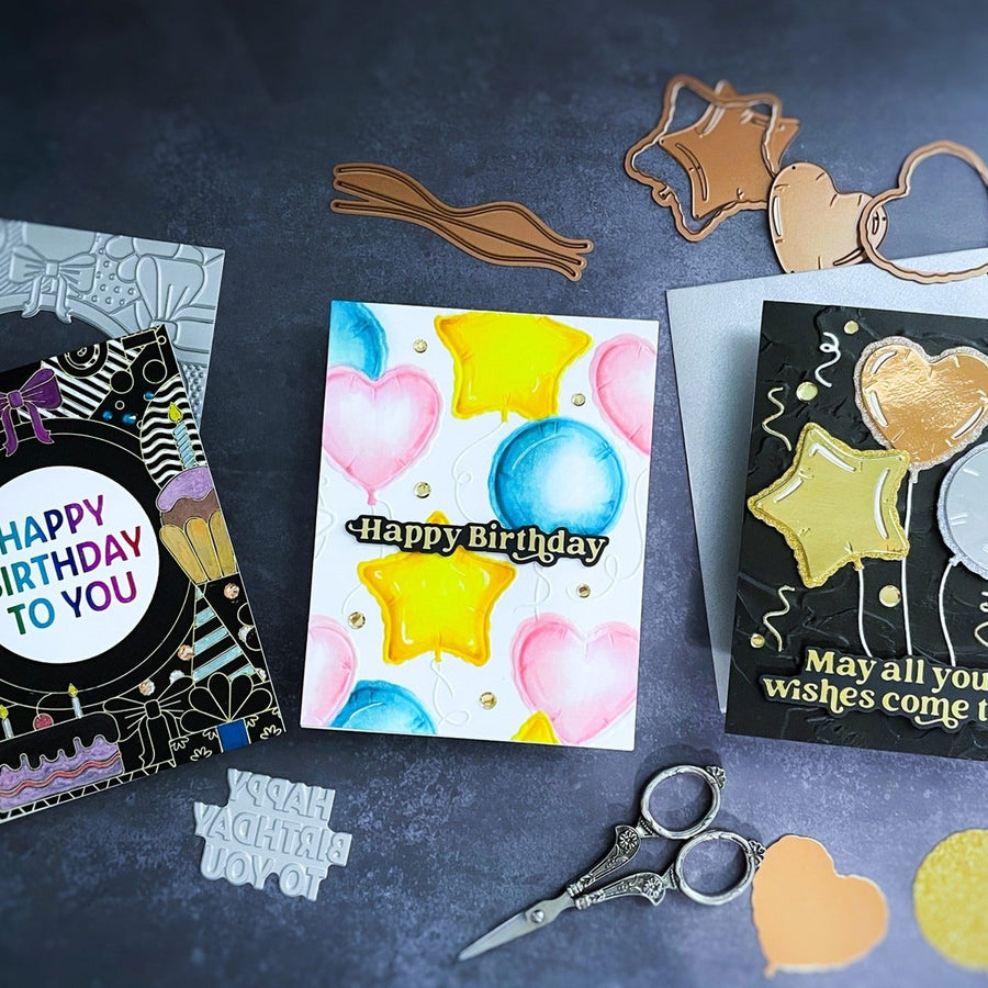 Sparking Birthday Bash Cards