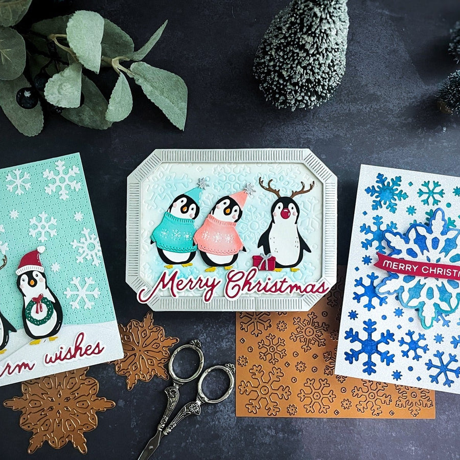 Playful Penguins Holiday Cards