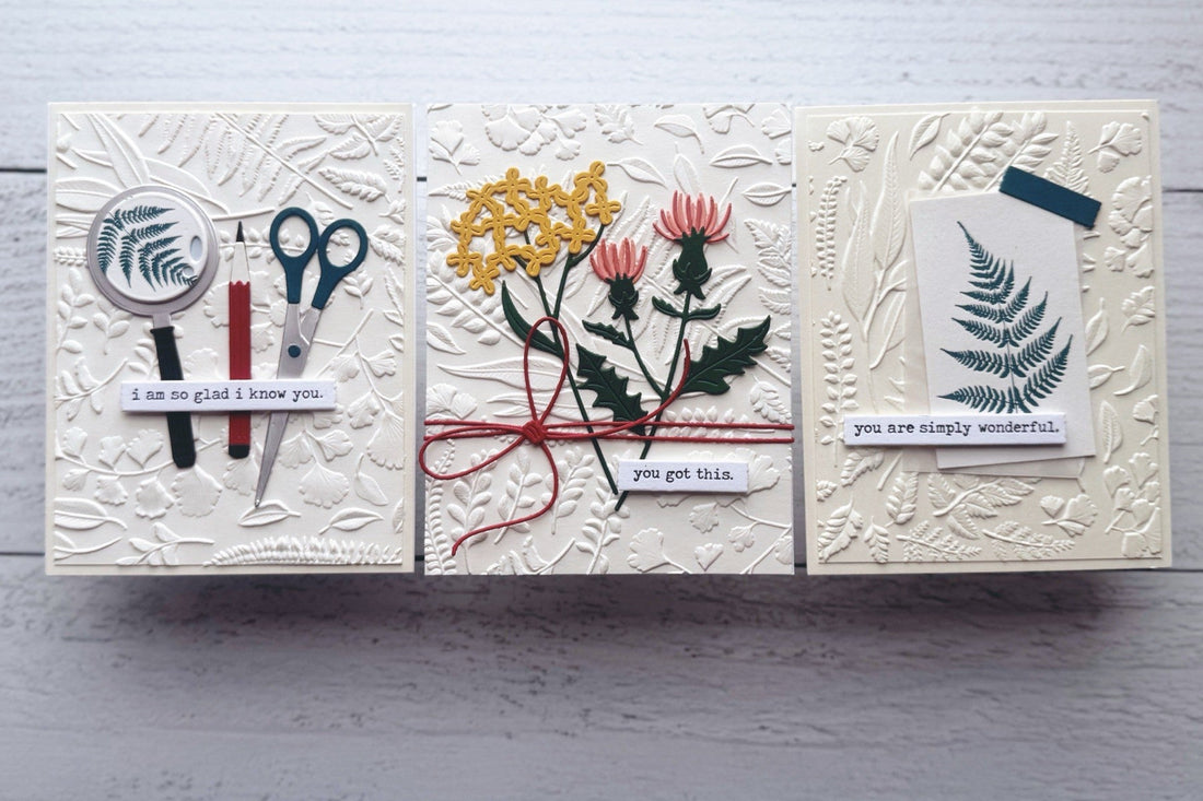 Clean and Simple Cards Using the Field Notes Collection