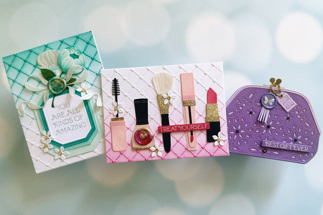 Feminine Monochromatic Cards