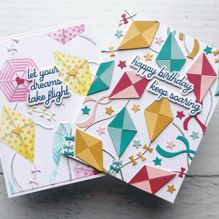 Two Kite Cards Using Sky’s the Limit Collection