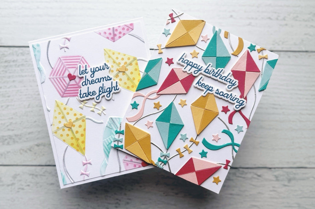 Two Kite Cards Using Sky’s the Limit Collection